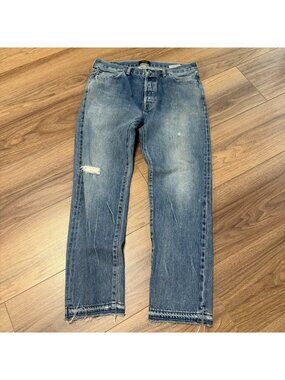 Chimala Selvedge Red Line Denim Jeans Womens Sz 29 Made In Japan